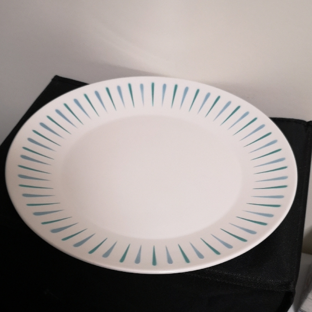 Fantastic Vintage Atomic Platter Permastone Genuine Ironstone Kings Hill MCM
